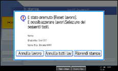 Illustrazione schermata pannello di controllo