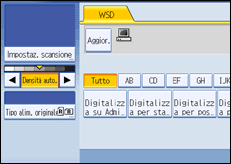 Illustrazione pannello operativo
