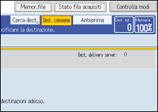 Illustrazione pannello operativo
