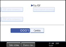 Illustrazione pannello operativo