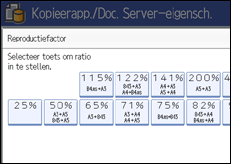 Schermafbeelding bedieningspaneel