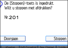 Schermafbeelding bedieningspaneel
