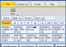 Schermafbeelding Bedieningspaneel