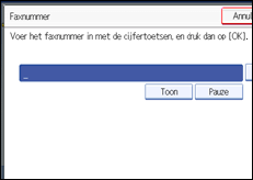 Schermafbeelding Bedieningspaneel