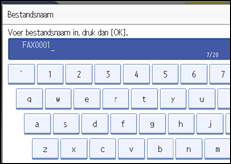 Schermafbeelding Bedieningspaneel