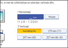 Schermafbeelding Bedieningspaneel