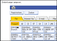 Schermafbeelding Bedieningspaneel