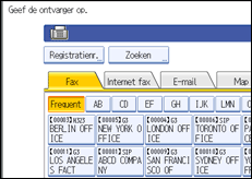 Schermafbeelding Bedieningspaneel