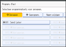 Schermafbeelding Bedieningspaneel