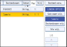 Schermafbeelding Bedieningspaneel