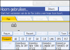 Schermafbeelding Bedieningspaneel