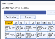 Schermafbeelding Bedieningspaneel