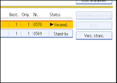 Schermafbeelding Bedieningspaneel