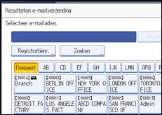 Schermafbeelding Bedieningspaneel