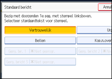 Schermafbeelding Bedieningspaneel