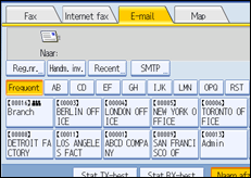 Schermafbeelding Bedieningspaneel