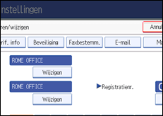 Schermafbeelding Bedieningspaneel