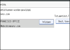 Schermafbeelding Bedieningspaneel