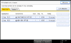 Schermafbeelding Bedieningspaneel