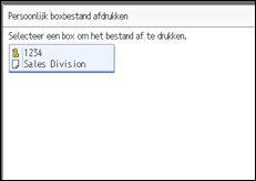 Schermafbeelding Bedieningspaneel