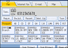 Schermafbeelding Bedieningspaneel