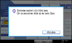 Schermafbeelding Bedieningspaneel