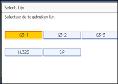 Schermafbeelding Bedieningspaneel