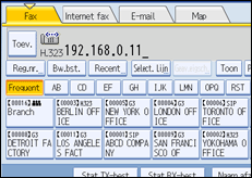 Schermafbeelding Bedieningspaneel