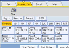 Schermafbeelding Bedieningspaneel