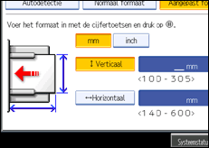 Schermafbeelding Bedieningspaneel