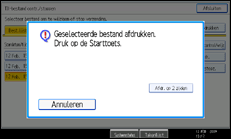 Schermafbeelding Bedieningspaneel