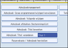 Schermafbeelding Bedieningspaneel