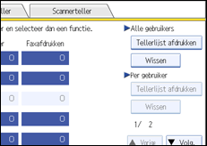 Schermafbeelding Bedieningspaneel