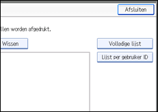 Illustratie scherm bedieningspaneel