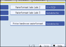 Illustratie scherm bedieningspaneel