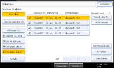 Illustratie scherm bedieningspaneel