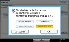 Illustratie scherm bedieningspaneel