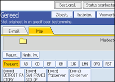 Schermafbeelding Bedieningspaneel