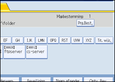 Schermafbeelding Bedieningspaneel