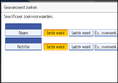 Schermafbeelding Bedieningspaneel