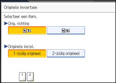 Schermafbeelding Bedieningspaneel