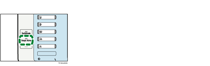 Dosya Alma göstergesi çizimi