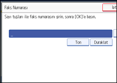 İşlem paneli ekran çizimi