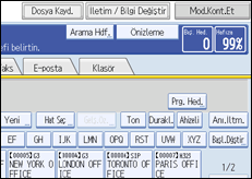 İşlem paneli ekran çizimi