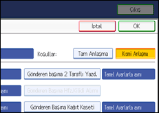 İşlem paneli ekran çizimi