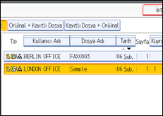 İşlem paneli ekran çizimi