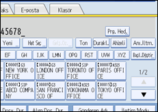 İşlem paneli ekran çizimi