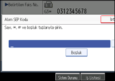 İşlem paneli ekran çizimi
