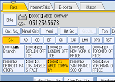 İşlem paneli ekran çizimi