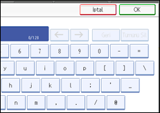 İşlem paneli ekran çizimi